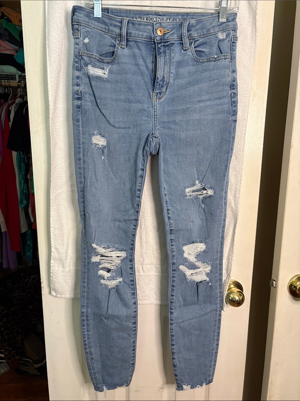 American Eagle next level stretch high-rise jegging